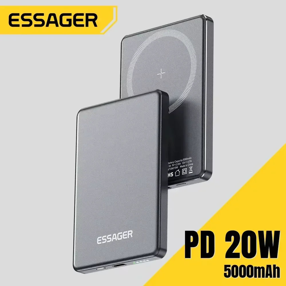 SnapCharge Magnetic Power Bank